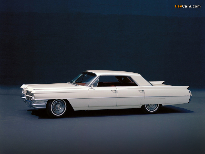 Cadillac Sedan de Ville 1964 wallpapers (800 x 600)