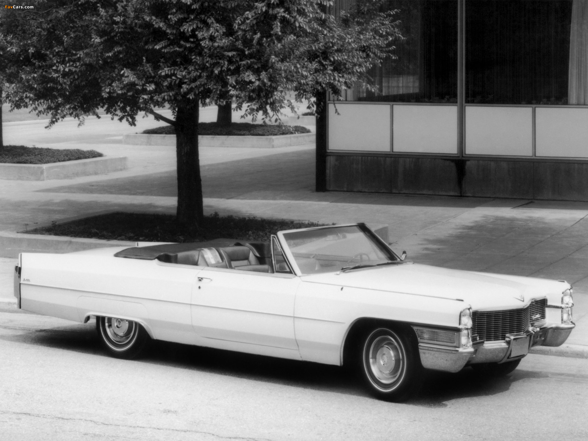 Cadillac de Ville Convertible (68367-F) 1965 photos (2048 x 1536)