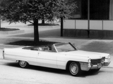 Cadillac de Ville Convertible (68367-F) 1965 photos
