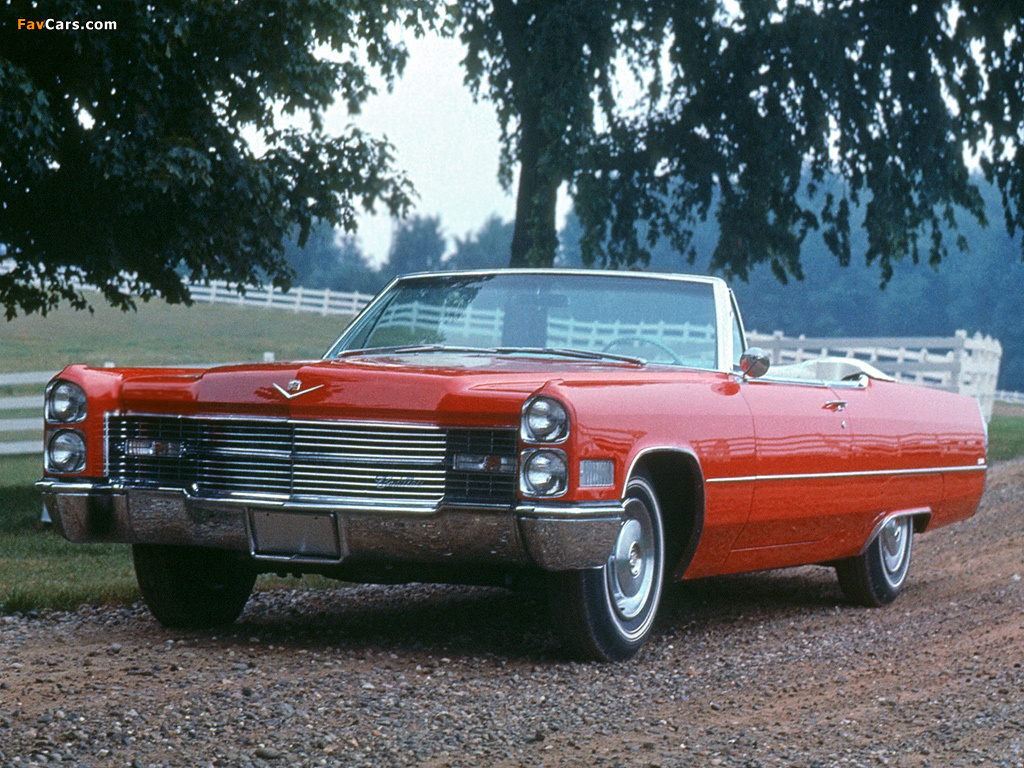 Cadillac de Ville Convertible 1966 pictures (1024 x 768)