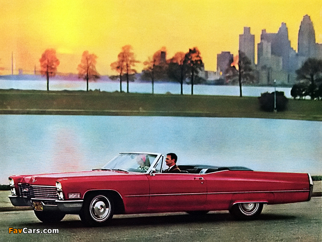 Cadillac de Ville Convertible 1967 images (640 x 480)