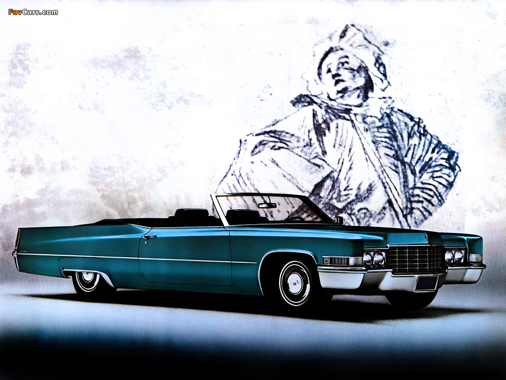 Cadillac de Ville Convertible 1969 images (1024 x 768)