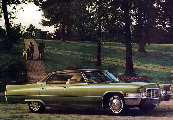 Cadillac Hardtop Sedan de Ville 1970 wallpapers