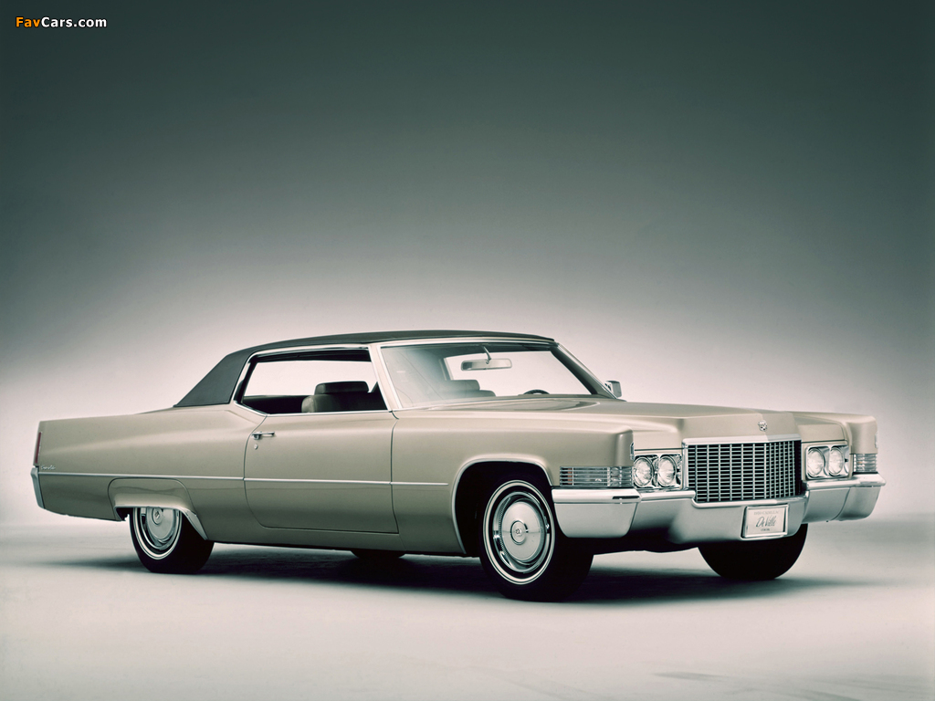 Cadillac Coupe de Ville (68347J) 1970 wallpapers (1024 x 768)