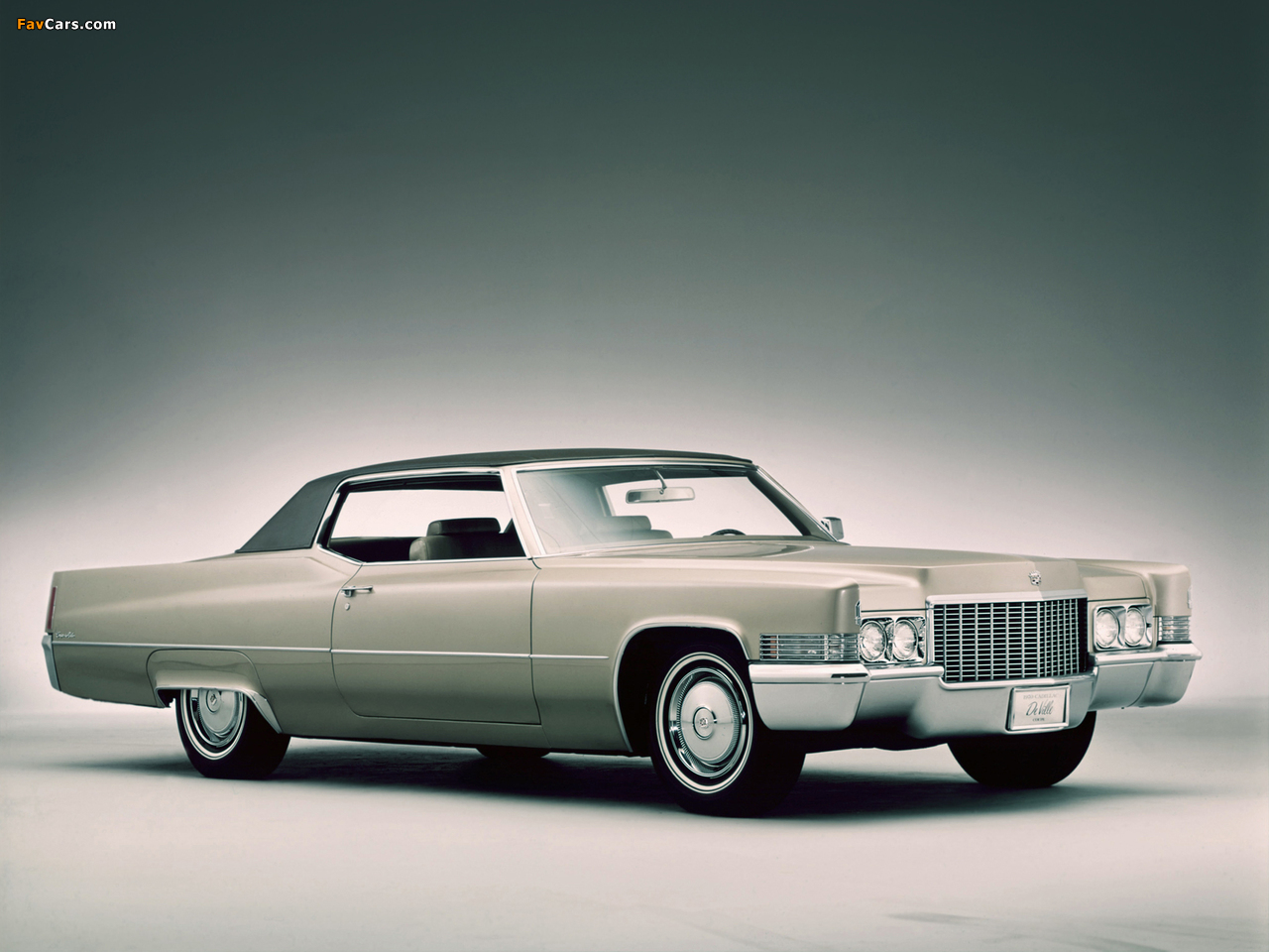 Cadillac Coupe de Ville (68347J) 1970 wallpapers (1280 x 960)
