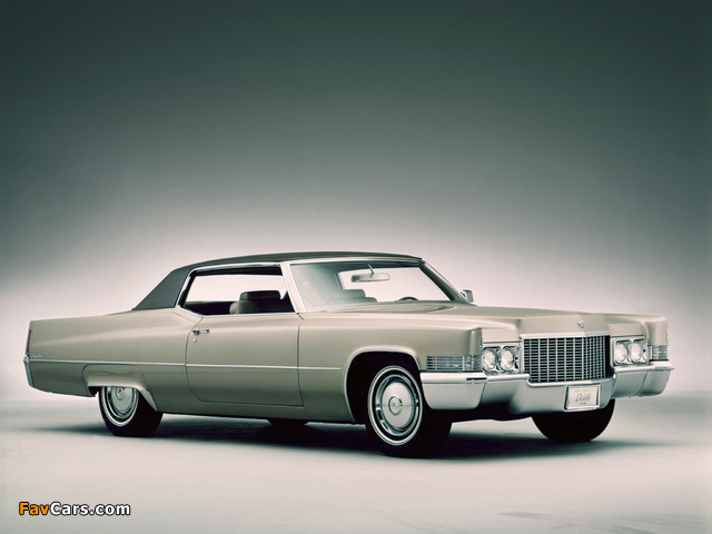 Cadillac Coupe de Ville (68347J) 1970 wallpapers (640 x 480)