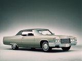 Cadillac Coupe de Ville (68347J) 1970 wallpapers