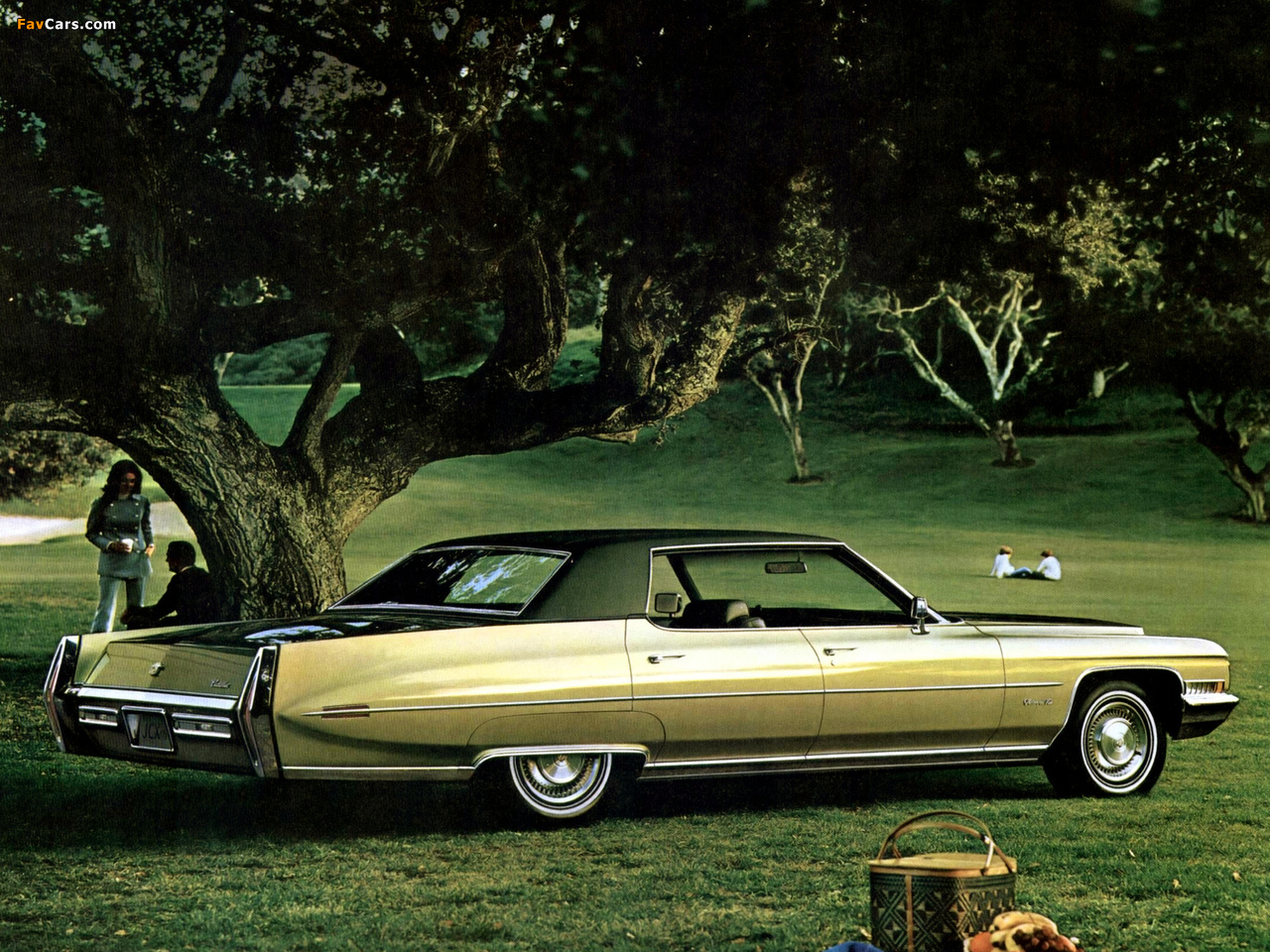 Cadillac Sedan de Ville (68349B) 1971 wallpapers (1280 x 960)