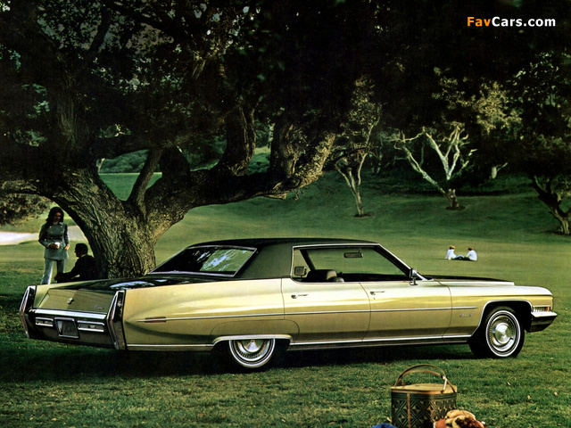 Cadillac Sedan de Ville (68349B) 1971 wallpapers (640 x 480)