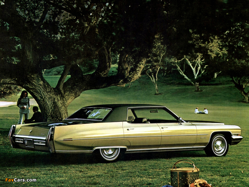 Cadillac Sedan de Ville (68349B) 1971 wallpapers (800 x 600)