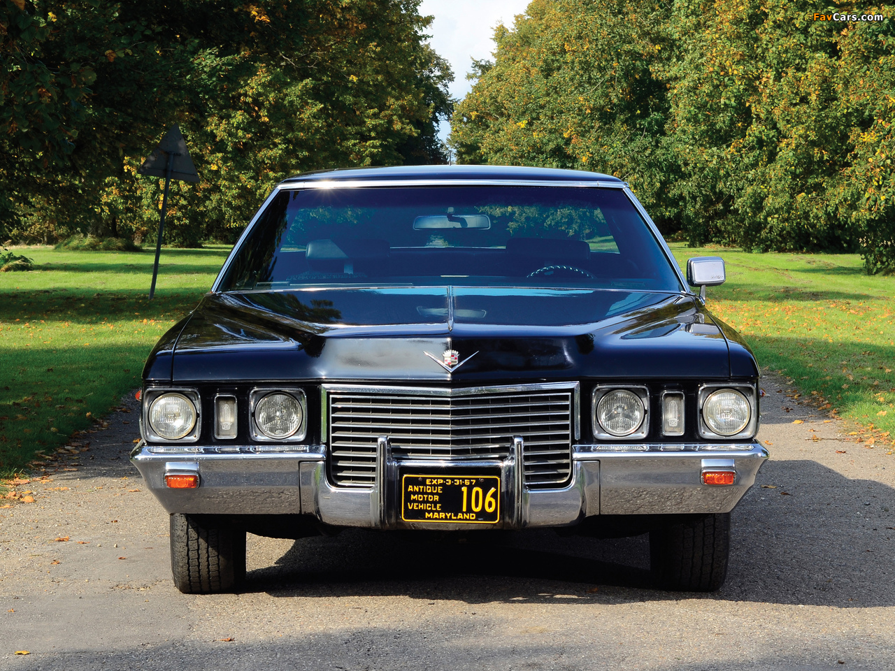 Cadillac Sedan de Ville (D49-B) 1972 wallpapers (1280 x 960)