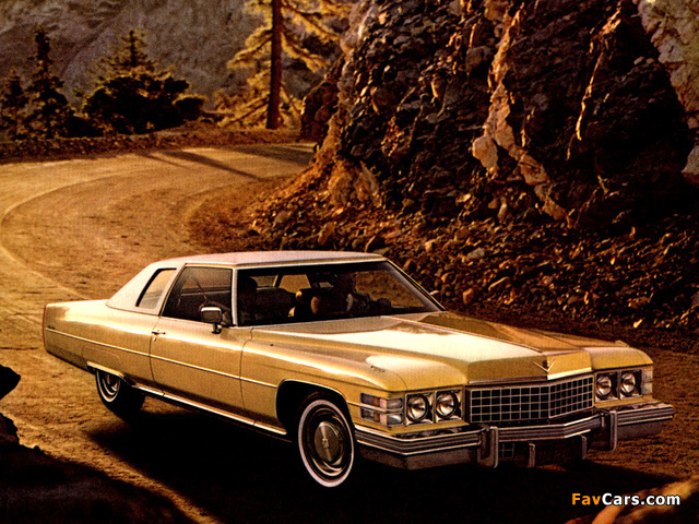 Cadillac Coupe de Ville 1974 images (640 x 480)