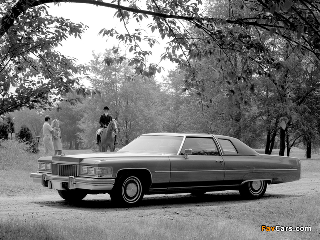 Cadillac Coupe de Ville 1975 images (640 x 480)