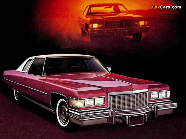 Cadillac Coupe de Ville 1975 pictures (640 x 480)