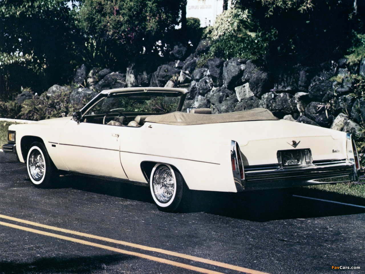 Cadillac DeVille Convertible by American Custom Coachworks 1979 wallpapers (1280 x 960)