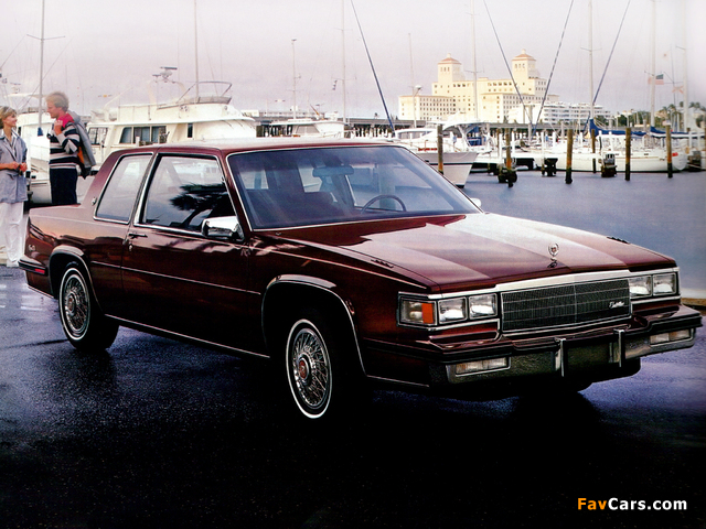 Cadillac Coupe de Ville 1985 pictures (640 x 480)