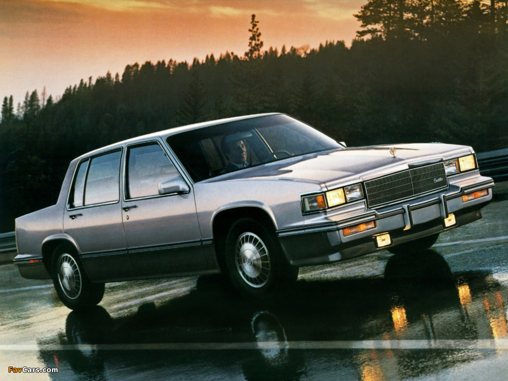 Cadillac DeVille Touring Sedan (D69) 1986 images (1024 x 768)