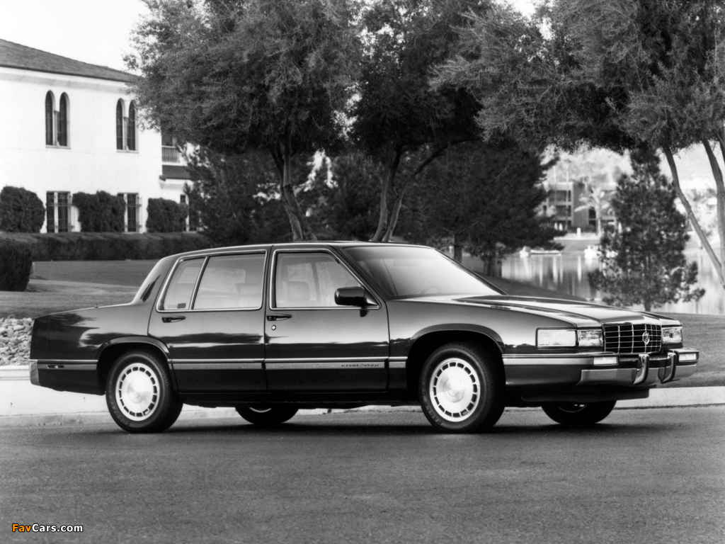 Cadillac Sedan de Ville 1989–93 images (1024 x 768)