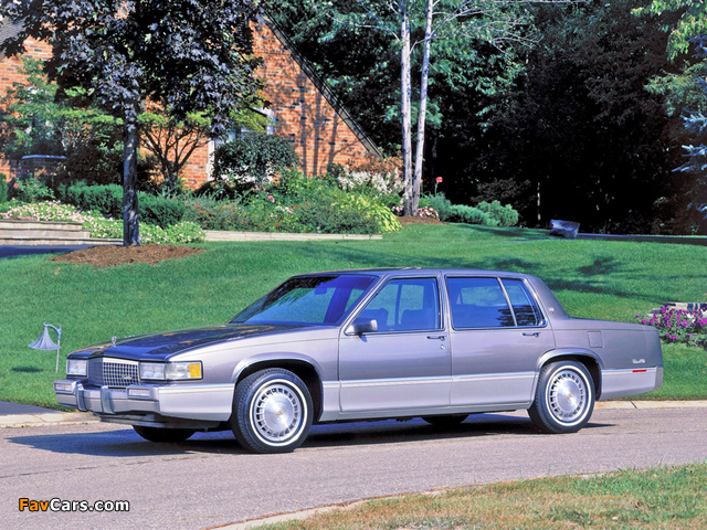 Cadillac Sedan de Ville 1989–93 pictures (640 x 480)