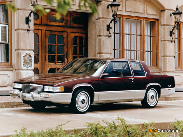 Cadillac Coupe de Ville 1989–93 pictures (640 x 480)