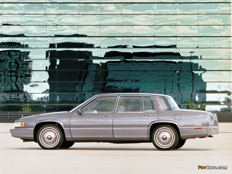 Cadillac Sedan de Ville 1989–93 wallpapers (800 x 600)