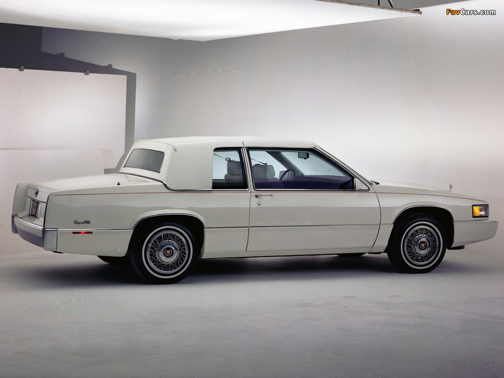 Cadillac Coupe de Ville 1989–93 wallpapers (1024 x 768)