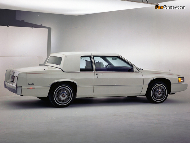 Cadillac Coupe de Ville 1989–93 wallpapers (640 x 480)