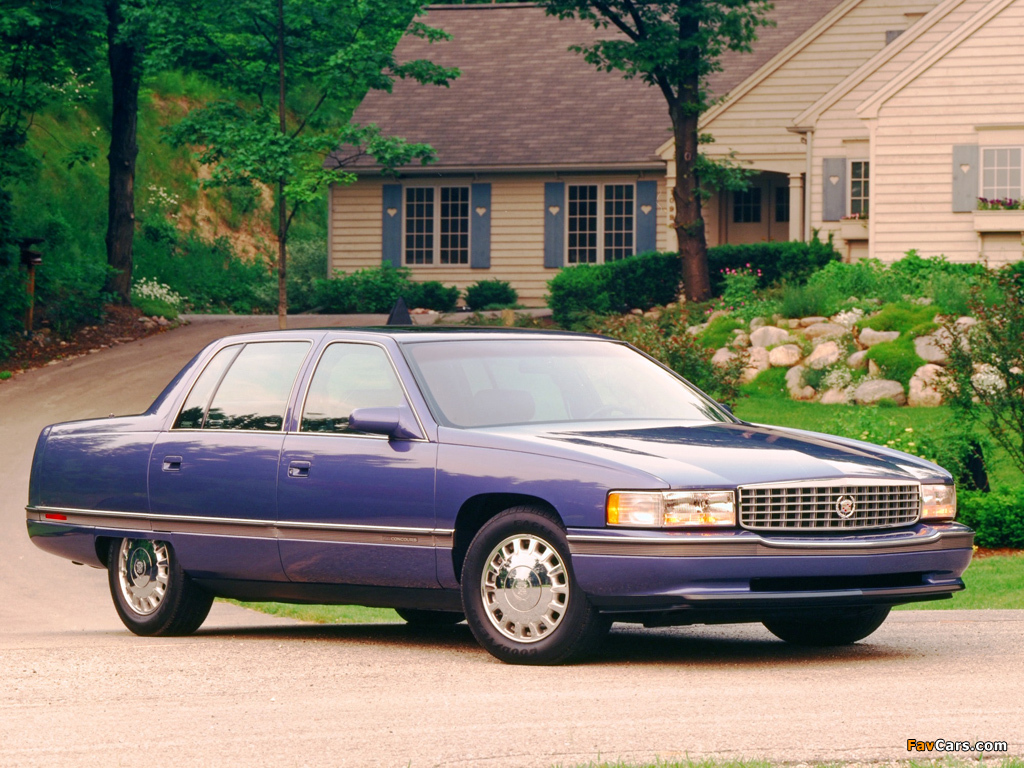 Cadillac DeVille Concours 1994–96 wallpapers (1024 x 768)