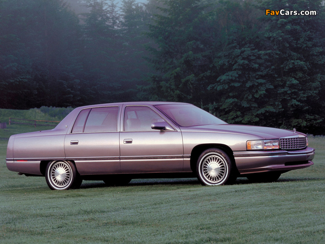 Cadillac Sedan de Ville 1994–96 wallpapers (640 x 480)