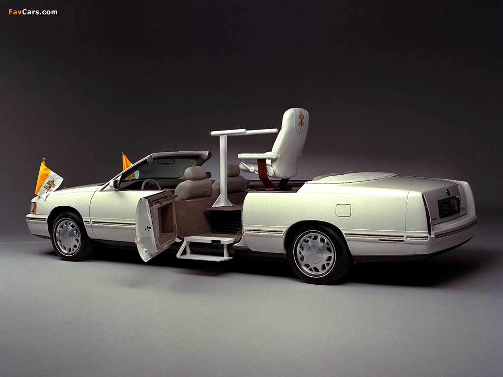 Cadillac DeVille Popemobile 1999 images (1024 x 768)