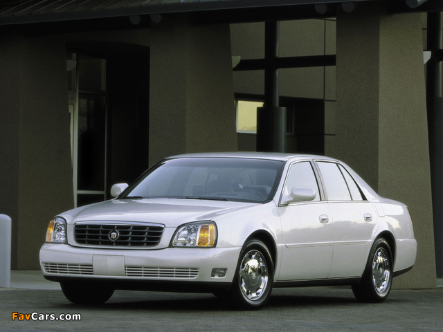 Cadillac DeVille DHS 2000–05 wallpapers (640 x 480)