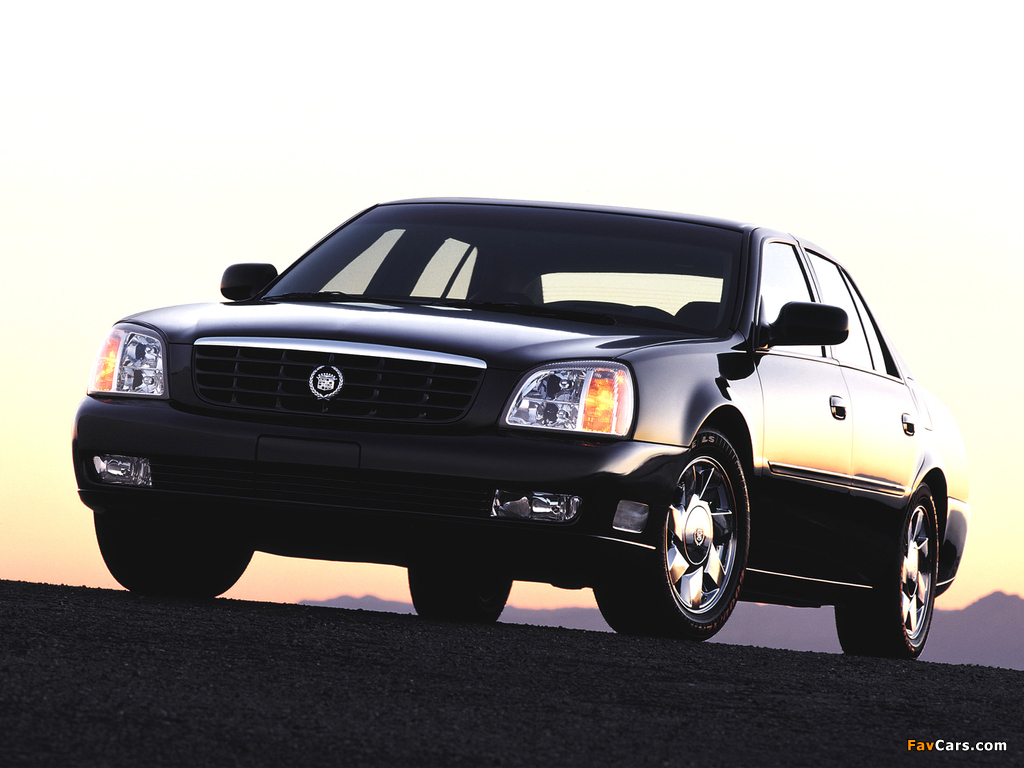 Cadillac DeVille DTS 2000–05 wallpapers (1024 x 768)