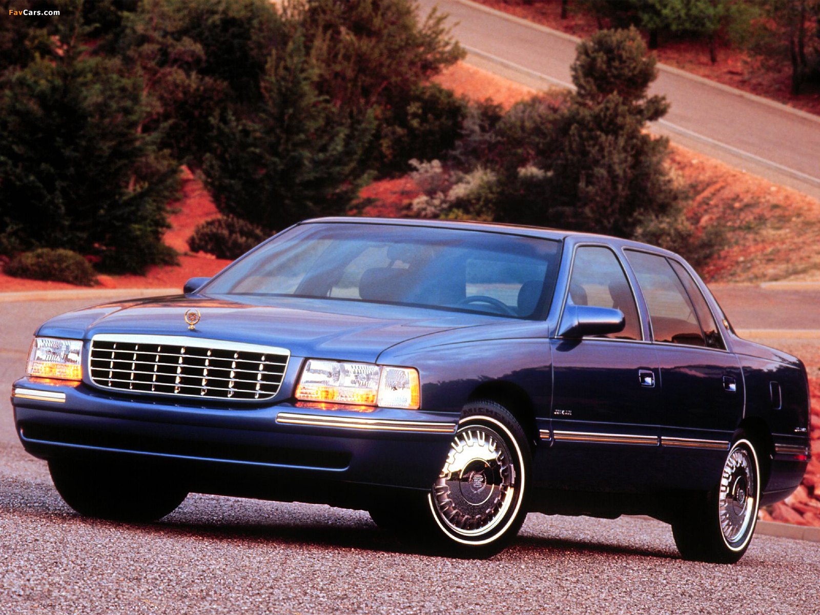Cadillac DeVille dElegance 1997–99 wallpapers (1600 x 1200)