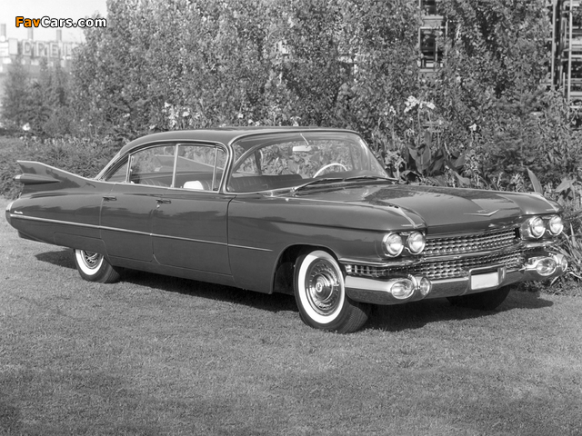 Images of Cadillac DeVille 6-window Sedan (6329L) 1959 (640 x 480)