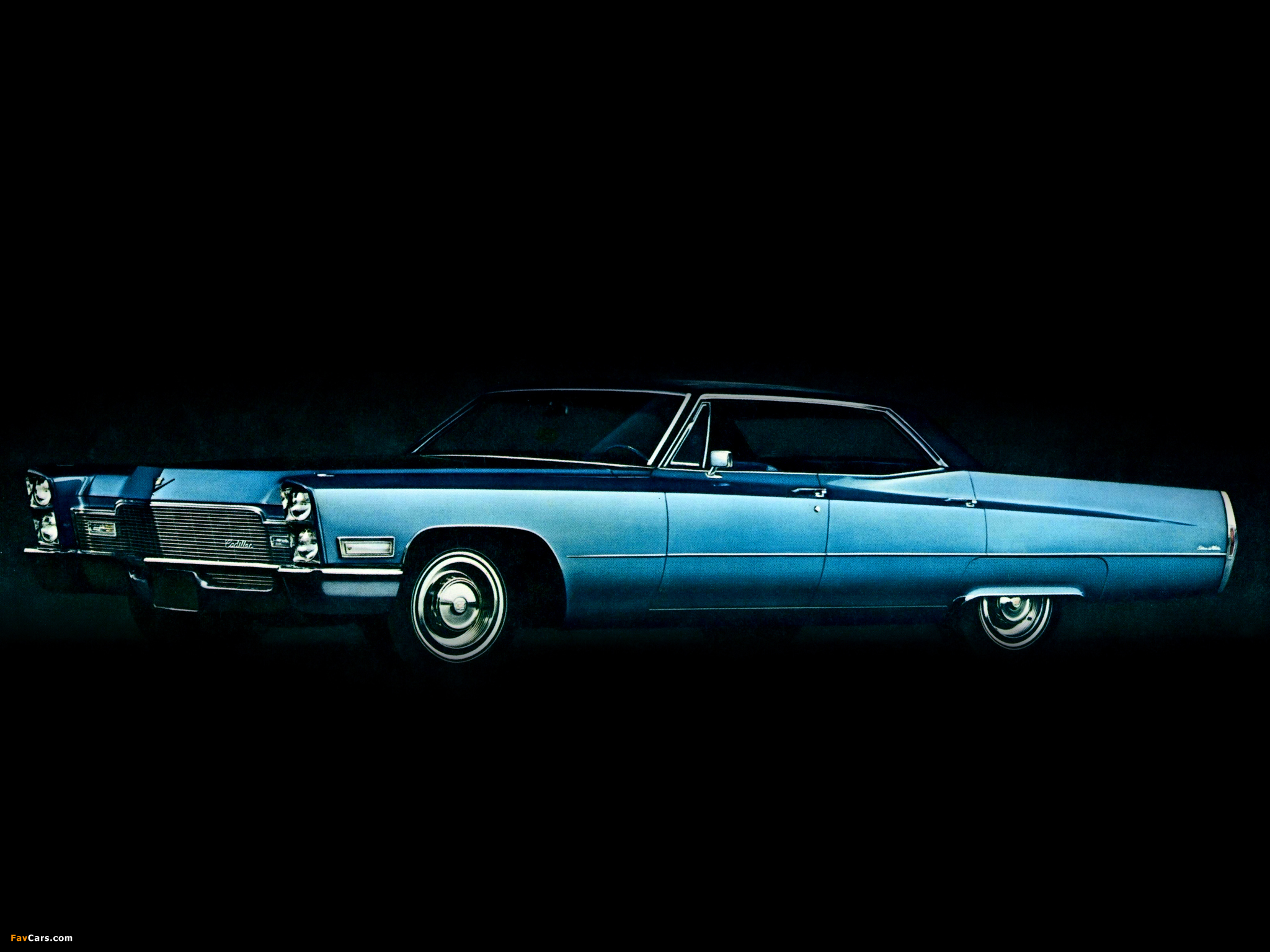 Images of Cadillac Hardtop Sedan de Ville (68349-B) 1968 (2048 x 1536)