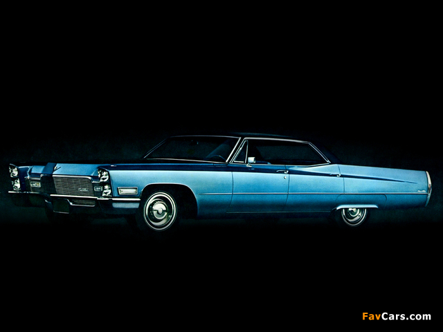 Images of Cadillac Hardtop Sedan de Ville (68349-B) 1968 (640 x 480)