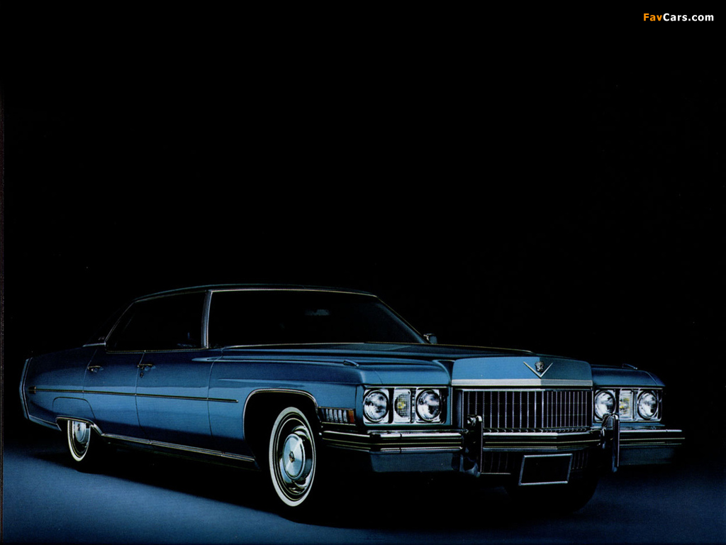 Images of Cadillac Sedan de Ville 1973 (1024 x 768)