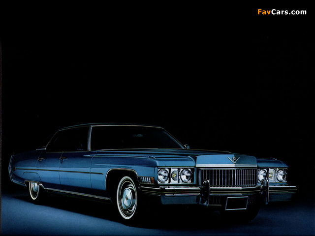 Images of Cadillac Sedan de Ville 1973 (640 x 480)