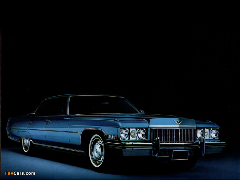 Images of Cadillac Sedan de Ville 1973 (800 x 600)