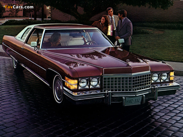 Images of Cadillac Coupe de Ville 1974 (640 x 480)