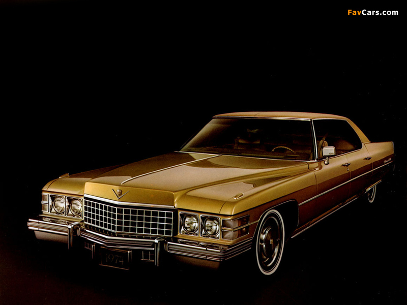 Images of Cadillac Sedan de Ville (D49/B) 1974 (800 x 600)