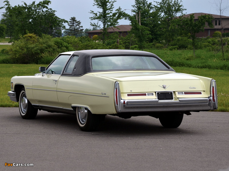 Images of Cadillac Coupe de Ville 1976 (800 x 600)
