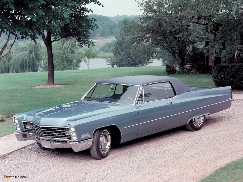 Photos of Cadillac Coupe DeVille (68347-J) 1967 (1024 x 768)
