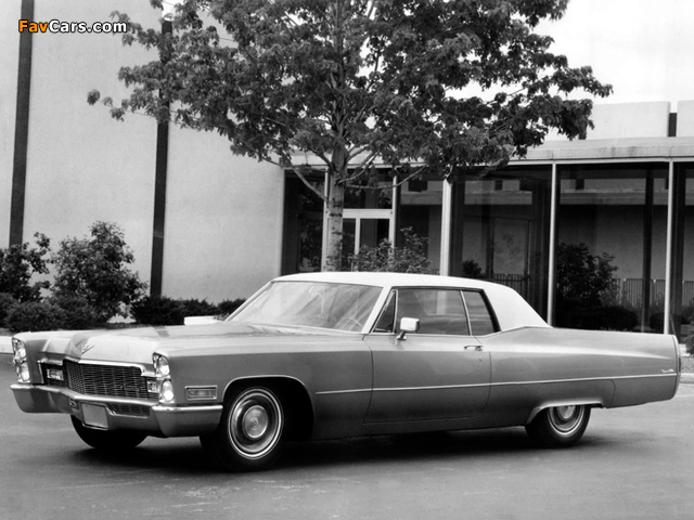 Photos of Cadillac Coupe de Ville (68347-J) 1968 (640 x 480)