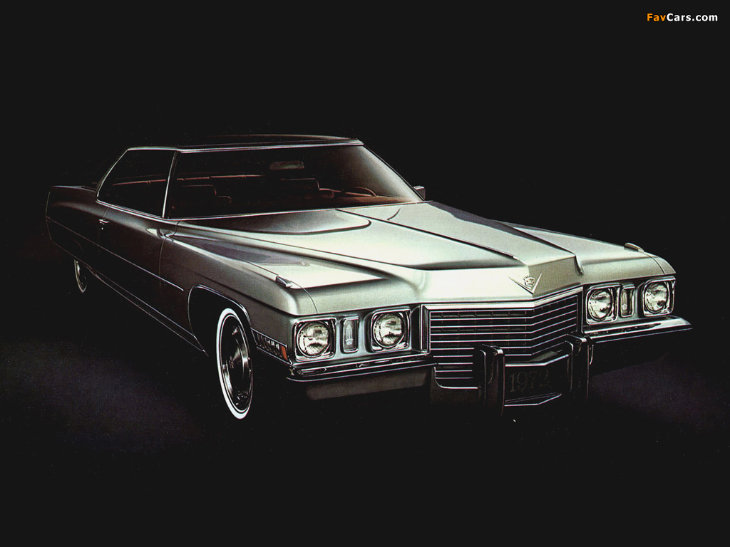 Photos of Cadillac Coupe de Ville (D47-J) 1972 (1024 x 768)