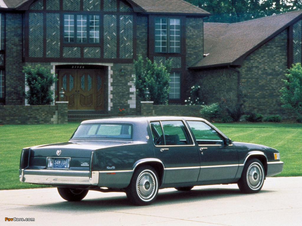 Photos of Cadillac Sedan de Ville 1989–93 (1024 x 768)