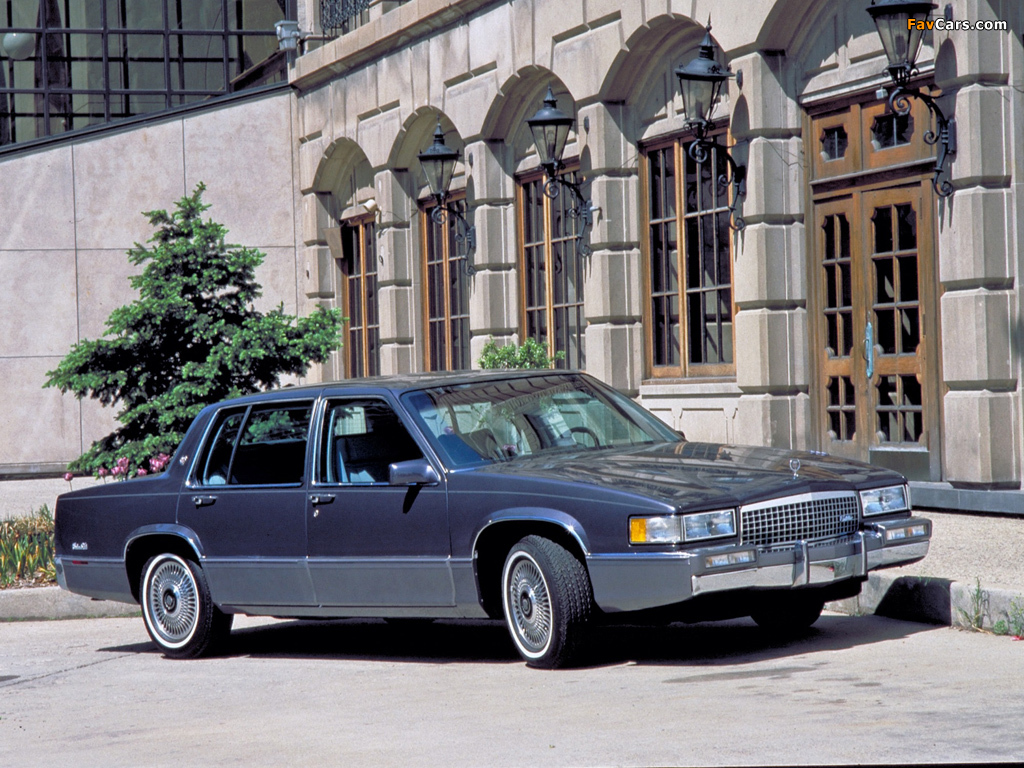 Photos of Cadillac Sedan de Ville 1989–93 (1024 x 768)