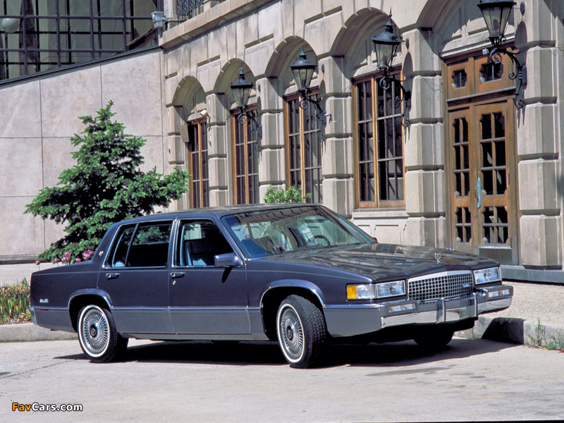 Photos of Cadillac Sedan de Ville 1989–93 (800 x 600)