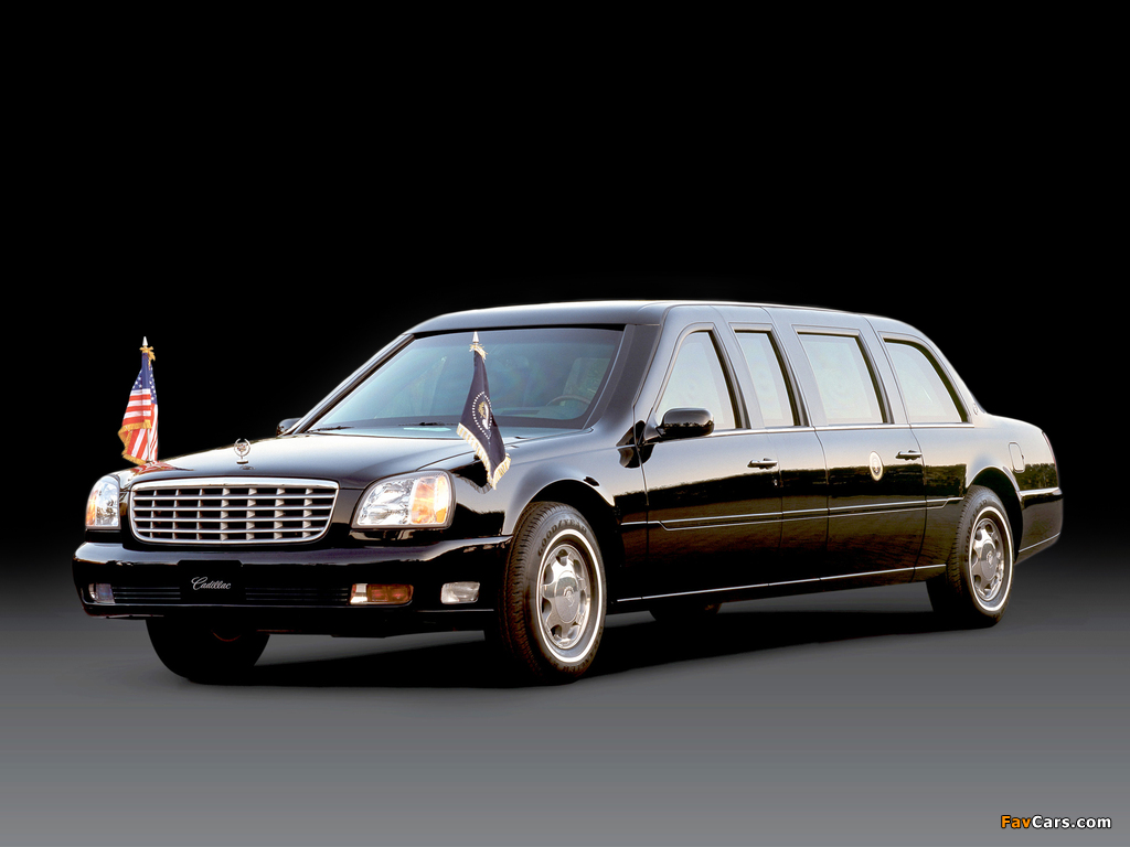 Photos of Cadillac DeVille Presidential Limousine 2001 (1024 x 768)