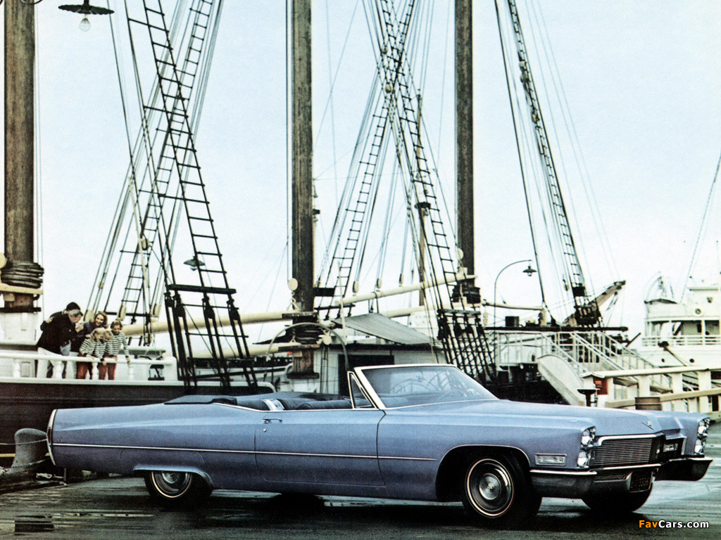 Pictures of Cadillac de Ville Convertible 1968 (1024 x 768)